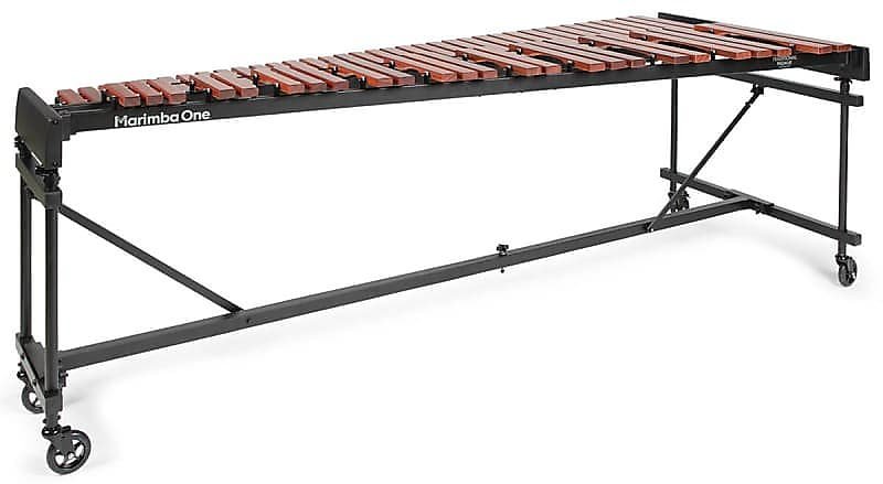 Marimba One E8501 M1 Educational 5.0 Octave Traditional Padauk Marimba Keyboard w/ No Resonators